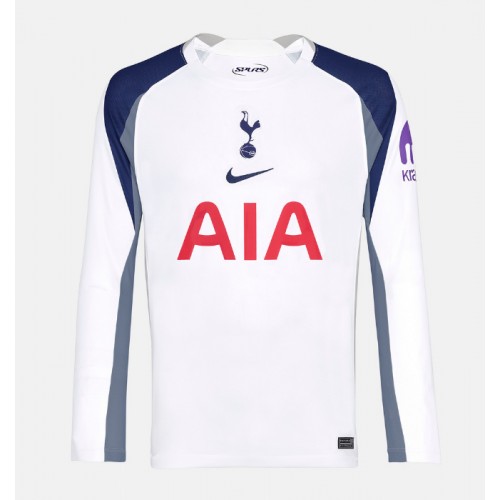Tottenham Hotspur Replik Heimtrikot 2025-26 Langarm Tottenham Hotspur Replik Heimtrikot 2025-26 Langarm